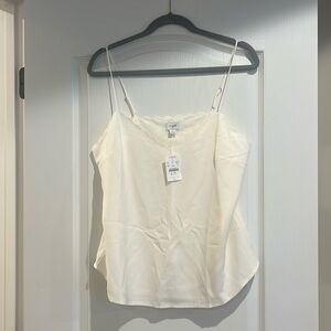 JCrew Off White Cami
